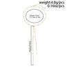 IngeSight.Z Minimalism Creative Metal Y Shape Pendant Necklace Retro Unique Gold Color Tassel Long Chain Charm Jewelry Accessory