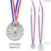 Children Plastic Gold Silver And Bronze Medal With Hanging Ropes For Sports Events And Party Gifts