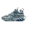 Li-Ning Non-Slip Breathable Low-Top Casual Shoes Men Sneakers Gray-Mist-Green ARDQ007-2