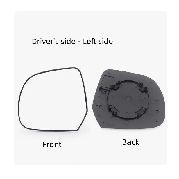 For NISSAN  2010-2019 SUNNY MARCH MICRA Rearview Mirror Lens  Reversing Mirror Lens  Reflector Lens 1Pcs Left side