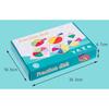 Brüche Mathe Lehrmittel Runde Form Instrument Kinder Montessori Frühe Bildung Mathe Entwicklungsspielzeug Geschenke