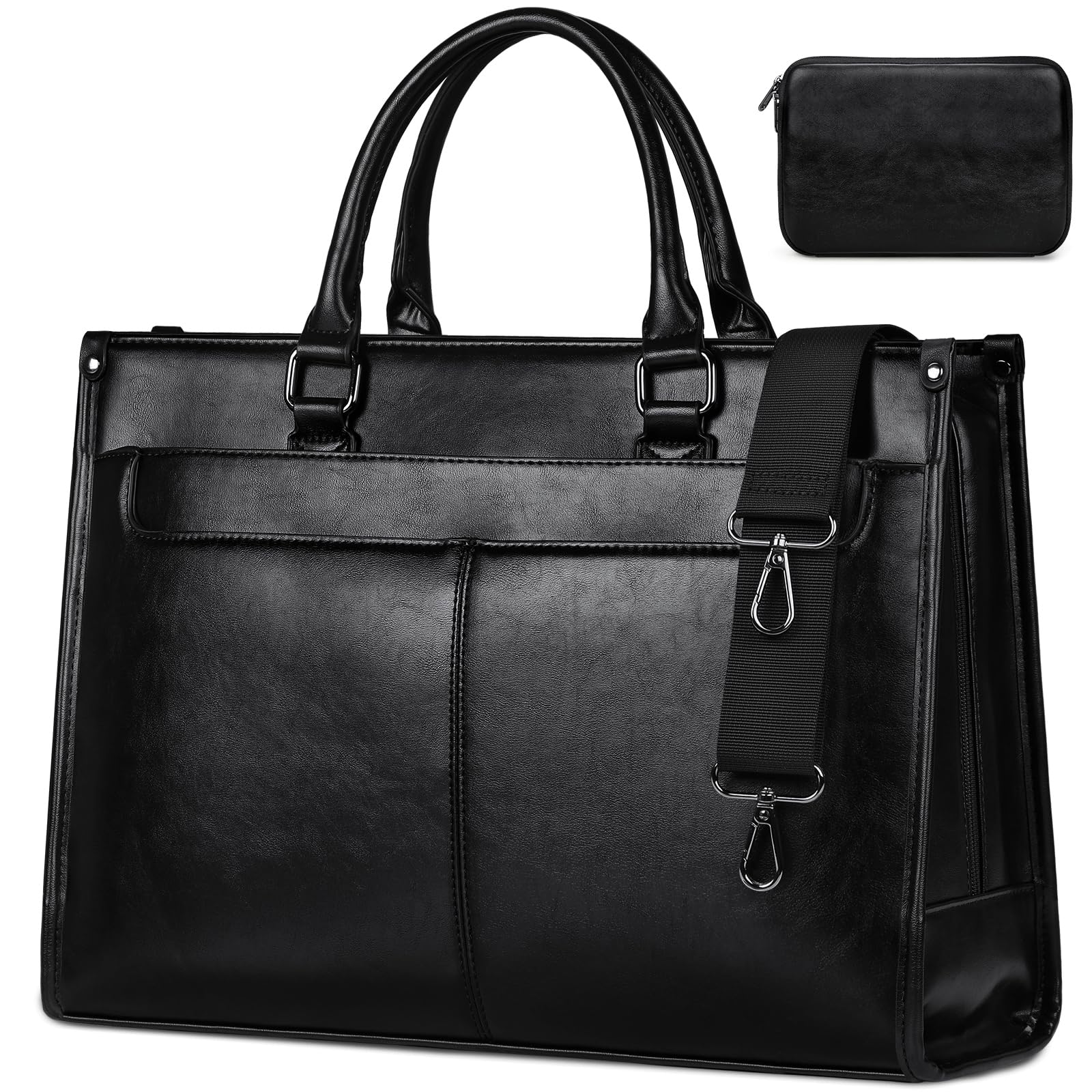 

Business A4 Job Hunting Large Recruit Free PC Business Black [KTMOUW] Bag, Men s, Compatible, Bag, Capacity, Bag, Standing, Bag, 15.6 Inches,
