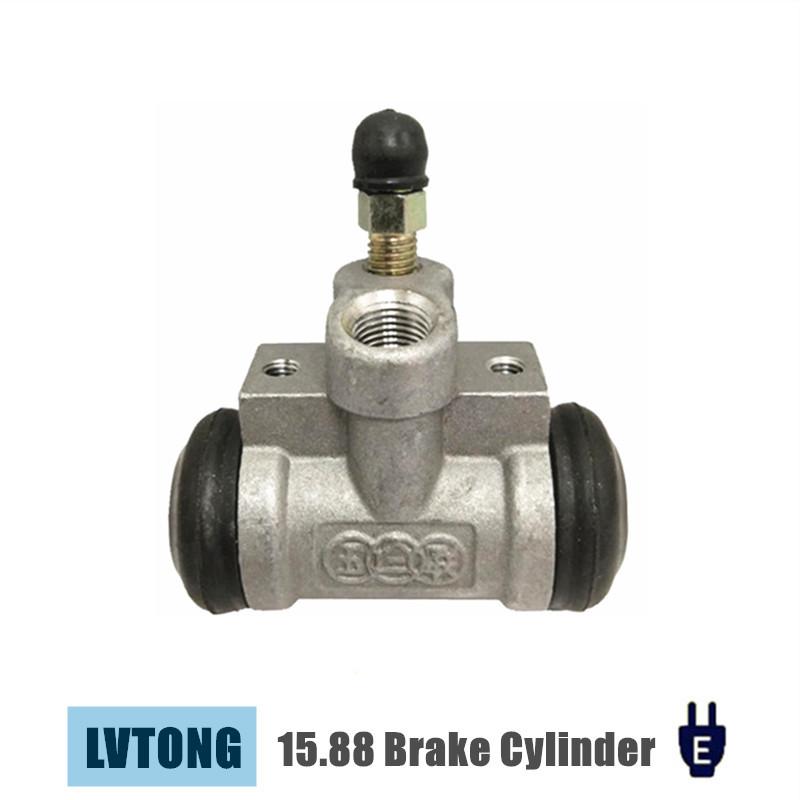 15.88 Drum Type Brake Wheel Cylinder Assembly, 160 Type Brake Cylinder, Suitable for Marshell Eagle Lvtong Sightseeing Car