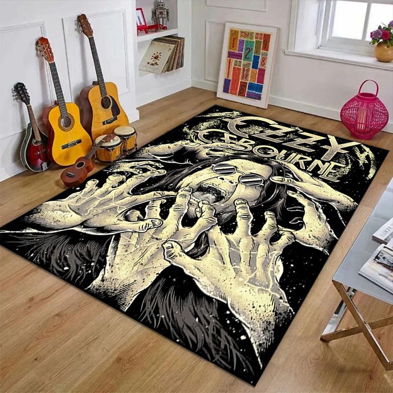 Ozzy Polyester Carpet, Soft Indoor Mat for Office Chair, Living Room, Computer Desk - Decorative Home Office Rug Design