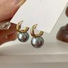 Korean Minimalist Pearl Ear Cuffs: Light Luxury Fashion with Unique Design