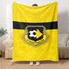 São Bernardo FC Print Flannel Blanket High Quality Warm Comfortable Cover for All Seasons Perfect for Gifts Home Decor