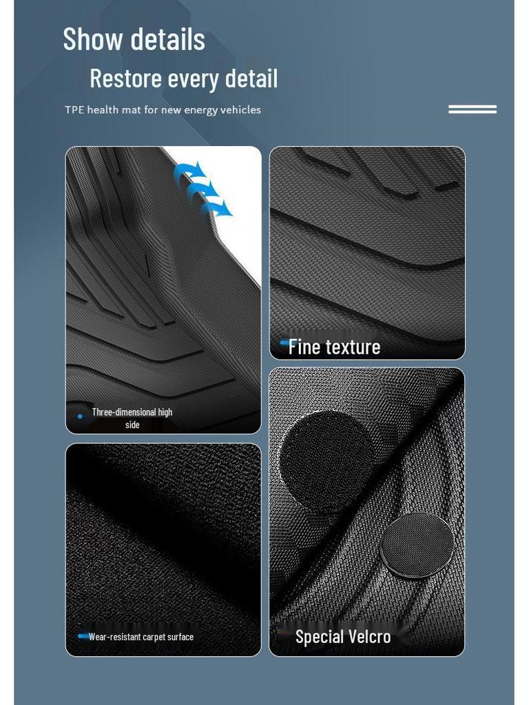 Nissan X-Trail 2WD (2021-2023) TPE Floor Mats & Trunk Liner