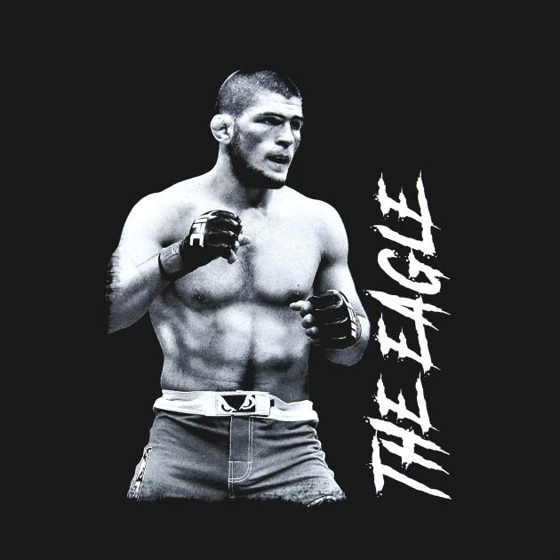 Dagestan MMA Professional The Eagle Khabib Nurmagomedov T Shirt New 100 Cotton Short Sleeve ONeck Tshirt Casual Mens Top S