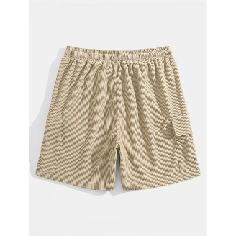 Corduroy Men's Shorts Men's Casual Pants Men's Beach Shorts, Men's Sports Shorts Breathable Pants Suitable for Daily Casual Wear and Sports