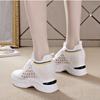 Mode Mädchen Weiße High-Heel-Sandalen Damen Sneaker Freizeitschuh Sommer Frühling Slipper Loafer Frau Gemischte Farben Schuhe