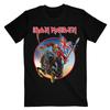 Iron Maiden Unisex Adult Euro Tour Back Print T-Shirt