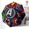 Disney Avengers, Supereroi, Lavoro di Squadra Ombrello di Alta Qualità, Design Pieghevole a Otto Stecche, Apertura e Chiusura Automatiche, Piccolo, Elegante e Pratico