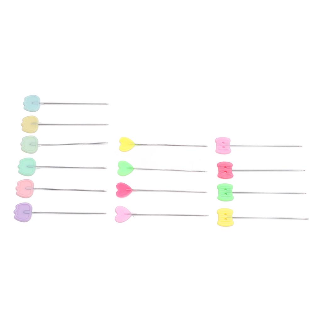 300Pcs Flat Head Straight Pins Set Incisive Tip Sewing Pin Set for Positioning Decorating Craft Projects