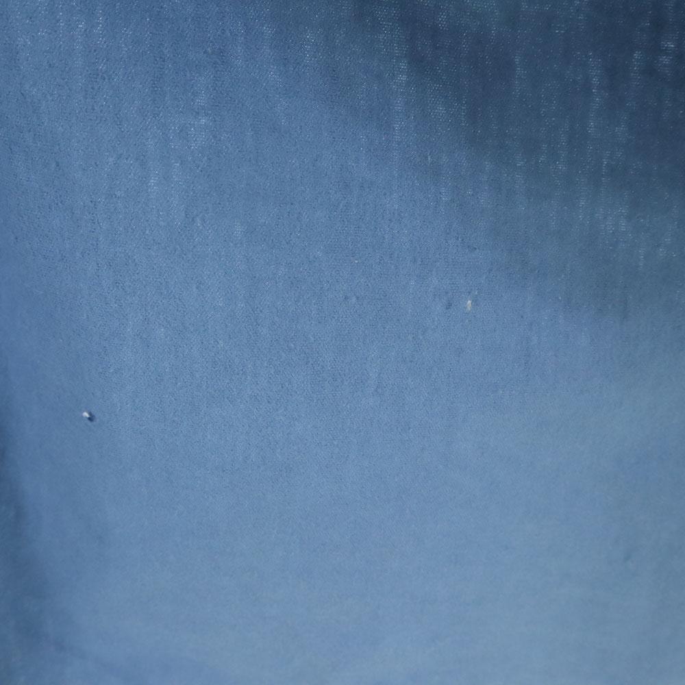 SWEDENISH ARMY 70s vintage Long sleeve Sleeping shirt 39 blue pullover Men's Used