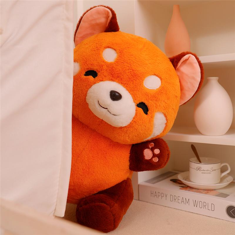 Cute Raccoon Softy Stuffed Pillow Cushion Plush Toy Animals Racoon Soft Stuffed Plushies Home Sofa Ornament Kids Favors Gifts