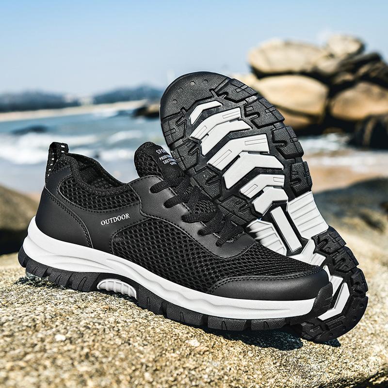 Neue Netz-Extra-Groß-Größe Leichte Laufschuhe Bergsteigersneaker