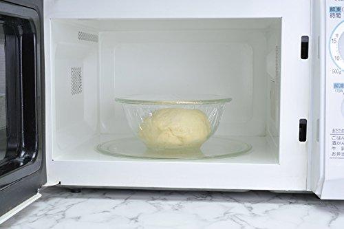 iwaki Heat-Resistant Glass Basic Bowls, Set of 3, Large, Medium, and Small, 1500ml, 900ml, and 500ml, KSKC-BO-3