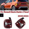 For Renault Dacia Duster 2 Facel 2020-2026 Car Rear Tail Brake Stop Light Warning Brake Light Auto Taillight Replacement Parts