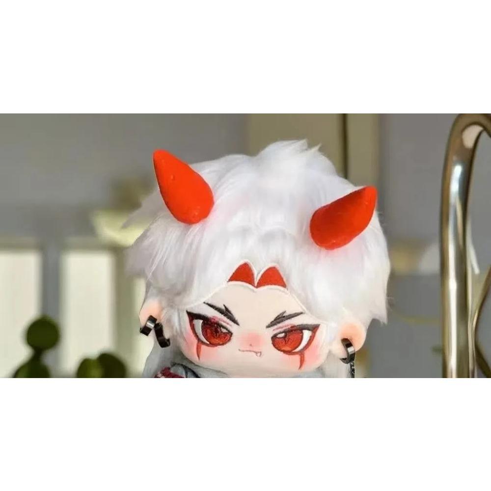 20cm Hra Genshin Impact Arataki Itto Plyšová panenka Vycpaná hračka Plyšáci Oblečení Oblečení Anime Kreslená postavička Hračky Dárek