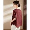 D.F.DEAR Women's Asymmetrical Hem Blouse