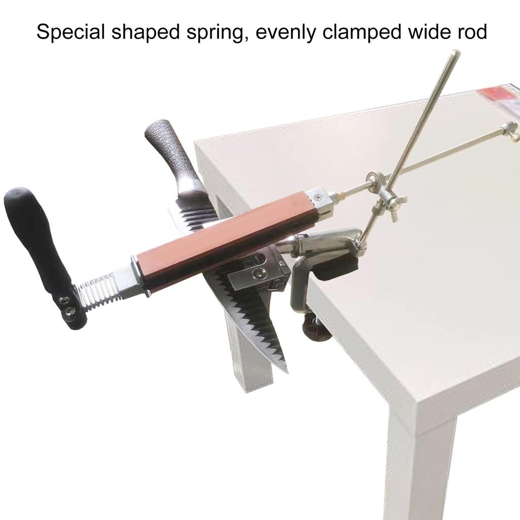 Vbestlife RH 006 Knife Sharpening Professional Knife Sharpener with Specially Shaped High Vertical Constant Angle Kitchen Tool Kit, Spring, Bar,