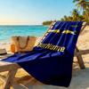 RB Leipzig Individuell Personalisierbares Strandtuch Super Weich Saugfähig Perfekt Für Reisen Yoga Camping Und Schwimmen
