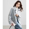 TERRE BLEUE Women's Short Trench Coat