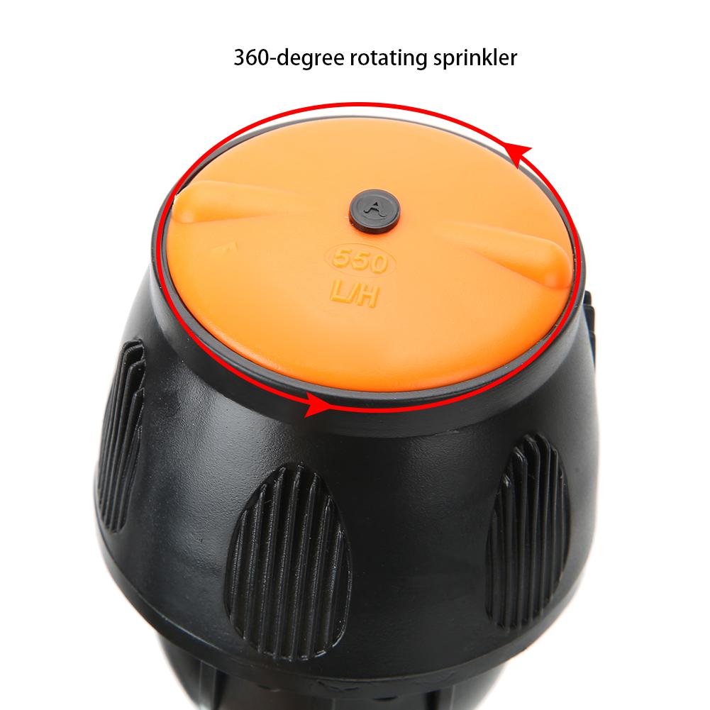 Lawn Watering Sprinkler 360 Degrees Rotating Garden Irrigation Courtyard Cooling Tool Accessory