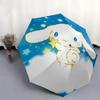 1pc Starry Sky Cinnamoroll Sanrio Pattern Umbrella, Fashionable, Personalized, High-Value Folding Umbrella, a Must-Have for Summer, 8-Rib Durable Iron
