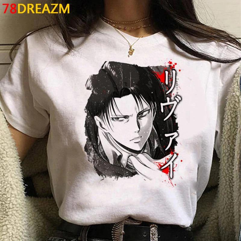 2021 Horké japonské anime tričko Unisex Útok titánů Poslední série tričko Kawaii Kreslené Útok titánů Grafická trička Unisex Unisex