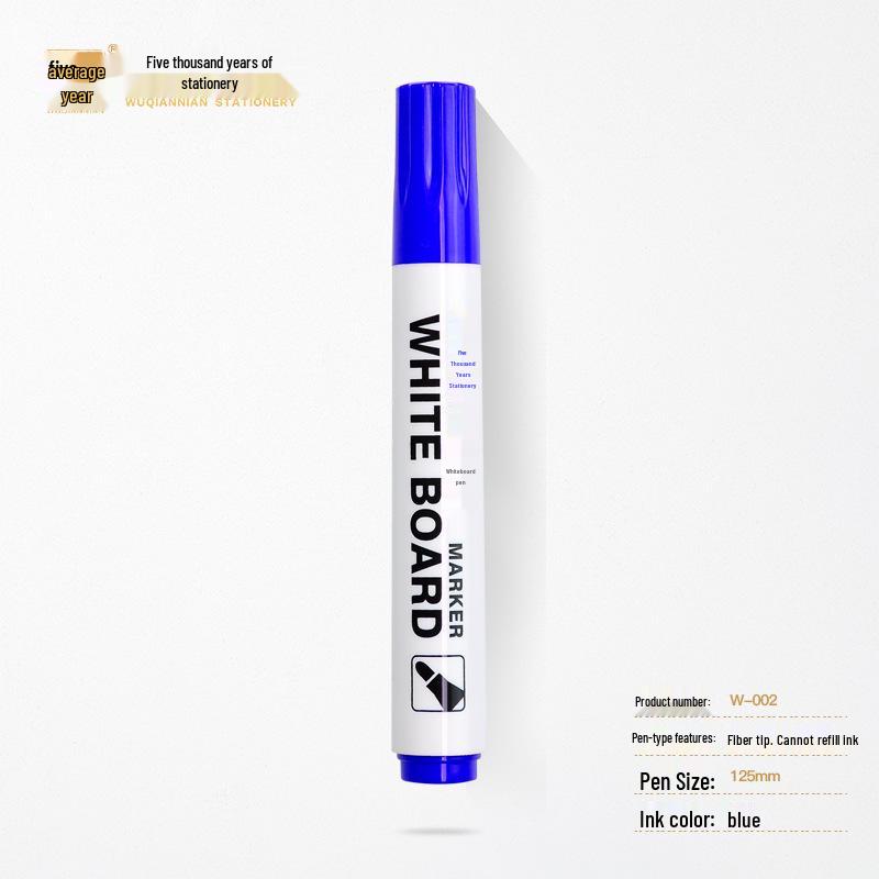 Erasable Teacher-Specific Whiteboard Pen - Large Thick Head Marker for Drawing and Note-Taking, Logo Printing Available