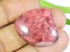 27X30X06 MM Natural Affrican Thulite Pear Cabochon Pendent Making Gemstone SK-592