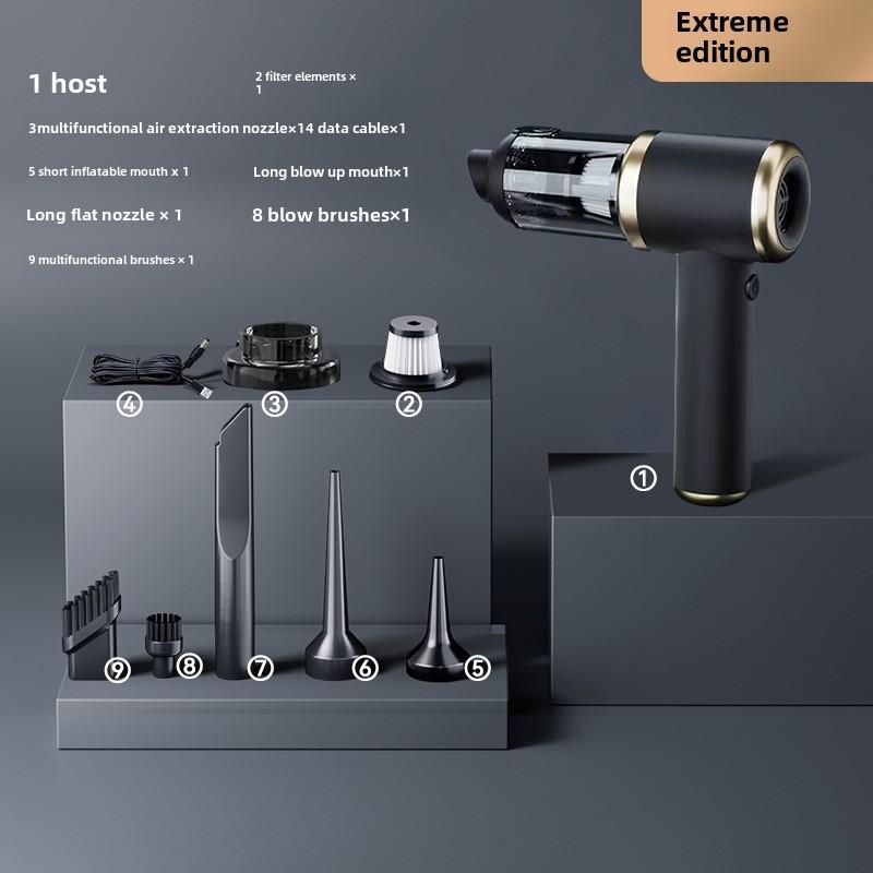 Cordless Car Vacuum Cleaner, Handheld Portable Auto Vacuum with High Suction Power for Home Car Cleaning