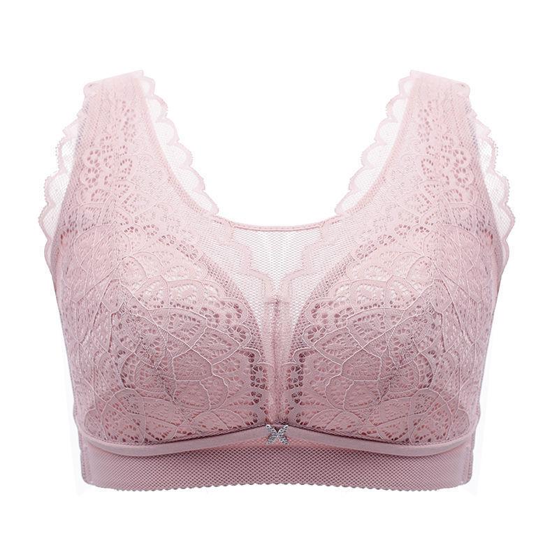 Large Size Lingerie for Women Anti Sagging Thin Bra Strapless and Anti Light Out Bra