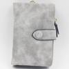 1PC Frauen koreanischen Stil Matte Hand-gehalten Brieftasche Kreditkarten Halter Brieftasche Geldbörse