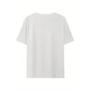 European Sizes Men'S Casual Crew Neck T-Shirt with "Luis" Print, Breathable & Quick-Dry Fabric, Regular Fit Short Sleeve Tee for Summer