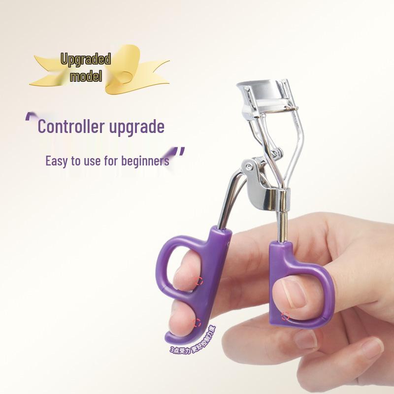 Sunflower Style Eyelash Curler: No Pinching, Natural Fit, Wide Angle Curl, Perfect for Beginners