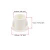 uxcell Hole Plug Plastic Lock Hole Tube Snap 9.5-10.5mm Steel Furniture Fencing Post Pipe