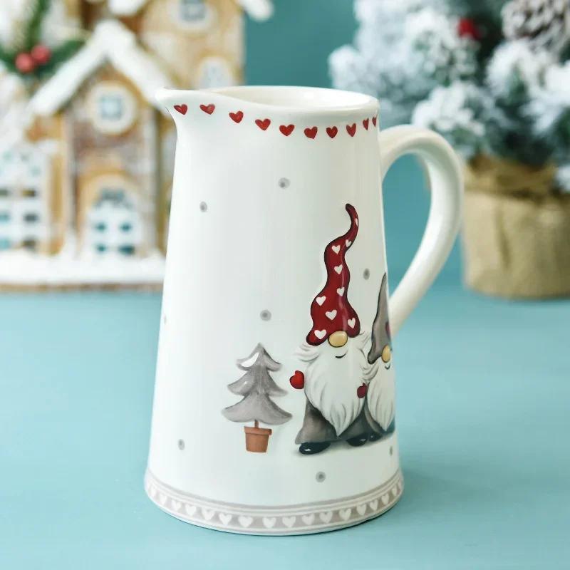 

Керамические тарелки в скандинавском и прямоугольном стиле, рельефная кухонная утварь, мелкие тарелки, креативные мясные тарелки в западном стиле, рождественские подарки