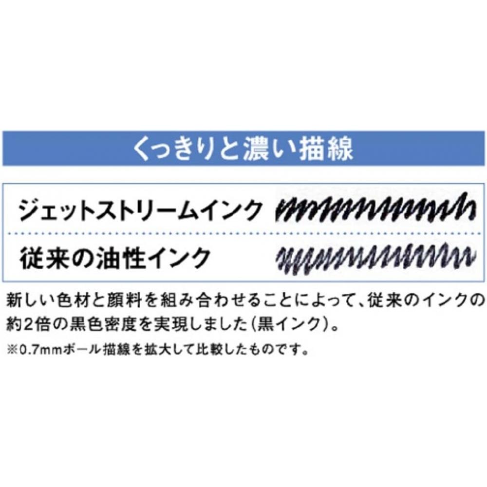Mitsubishi Pencil Jetstream Prime Ballpoint Pen Knock Type 0.5 Light Pink