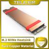 TEUCER M.2 NVME SSD Heastink 2280 Pure Copper Cooling Fins with Nano Thermal Pad For Laptop Computer Accessories