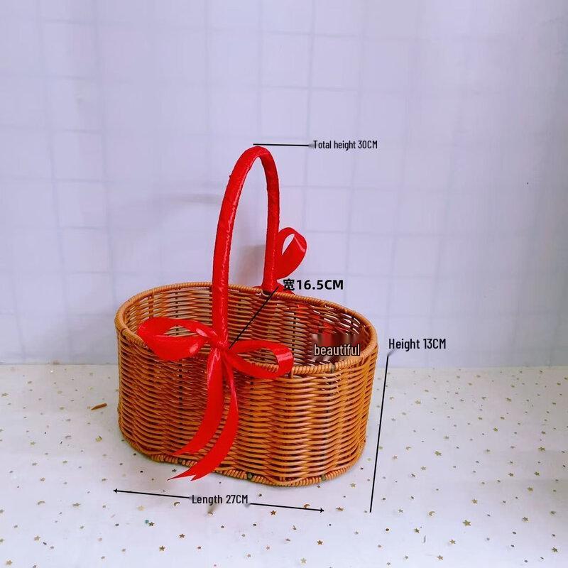 Handmade Rattan Picnic Basket