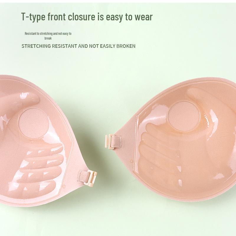 Thickened 3CM Palm Cup Invisible Bra & Nipple Covers for Wedding Dresses and Evening Gowns