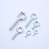 Galvanized Iron Eye Bolt Hook Ring, Hand-Tightened, Available In M3-M8 Sizes