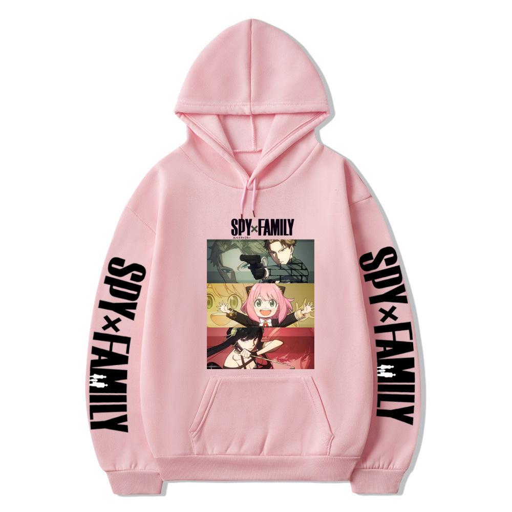 Spy × Family Anime Print Fashion Casual Hooded Sweater
