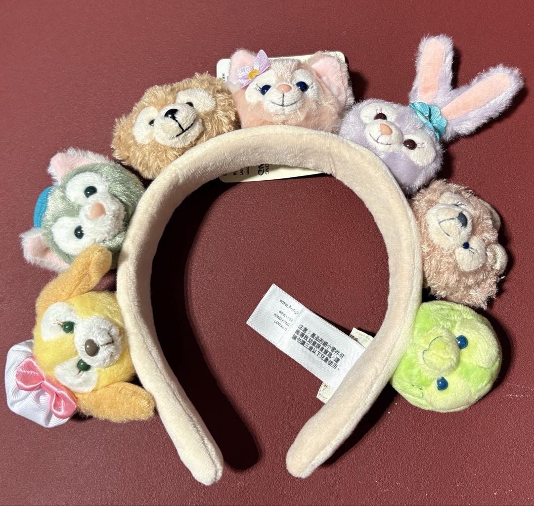 

[Б/У] Эксклюзивная повязка на голову Duffy and Friends из Гонконгского Диснейленда, которую носила NiziU