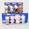 Long-legged kt cat doll blind box 50th anniversary doll pendant doll schoolbag pendant