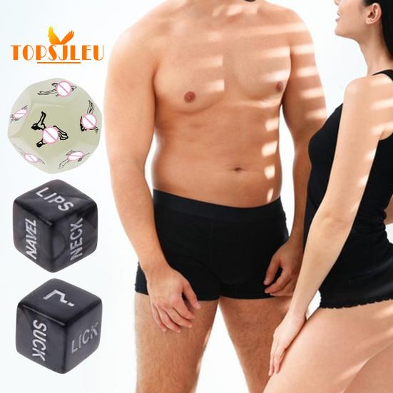 Hrací sada s kostkami – 5ks písmena šestistranné neblednoucí, dobré na dotek, odolné proti opotřebení, akryl na spaní, produkty pro dospělé