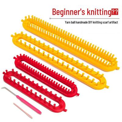 DIY Strickmaschine: Handgefertigtes Schal- & Pullover-Set für faule Handwerker