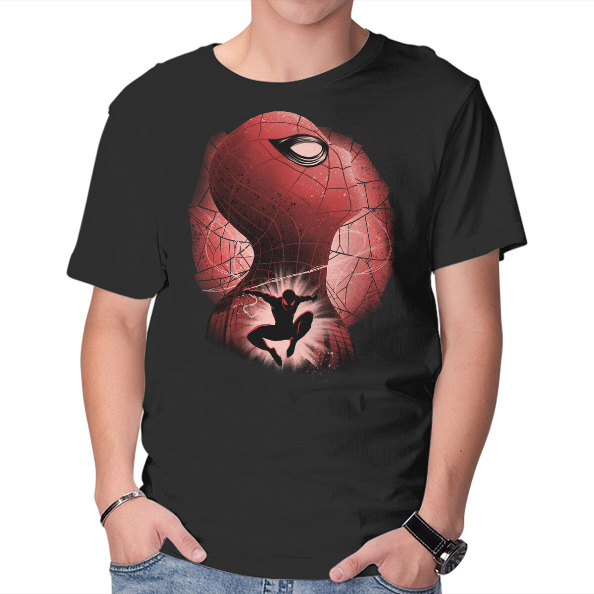 Unisex Crew Neck T-Shirt New Friendly Neighbour Graphic Short Sleeve Casual Tee M